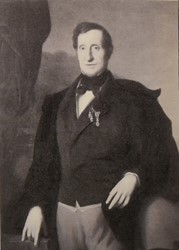 <p>Portret van Hendrik Jacob Carel Johan van Heeckeren van Enghuizen (1785-1862). </p>
